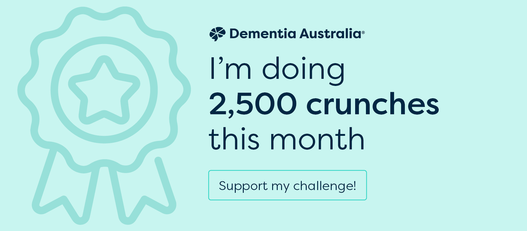 Crunches Challenge - Facebook banner